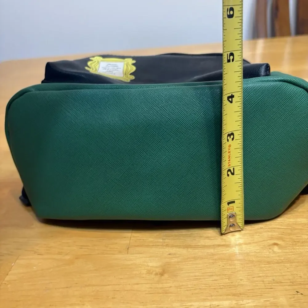 FRIENDS Backpack Bag TV Show Central Perk Green Checkered Mini 11.5"x8"x4" - Picture 2 of 10